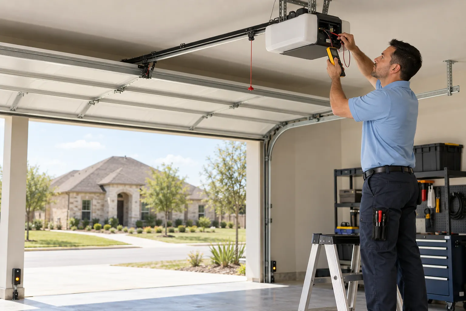 Garage Door Opener Repair Santa Fe TX professional garage door service