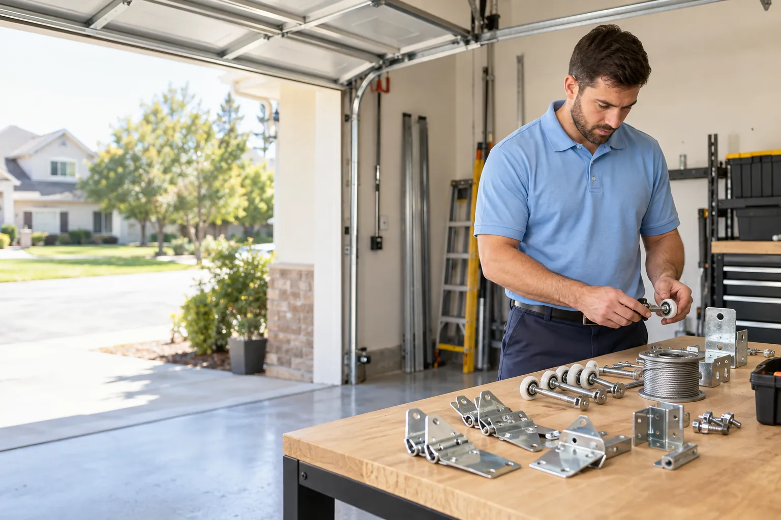Garage Door Parts Santa Fe TX professional garage door service