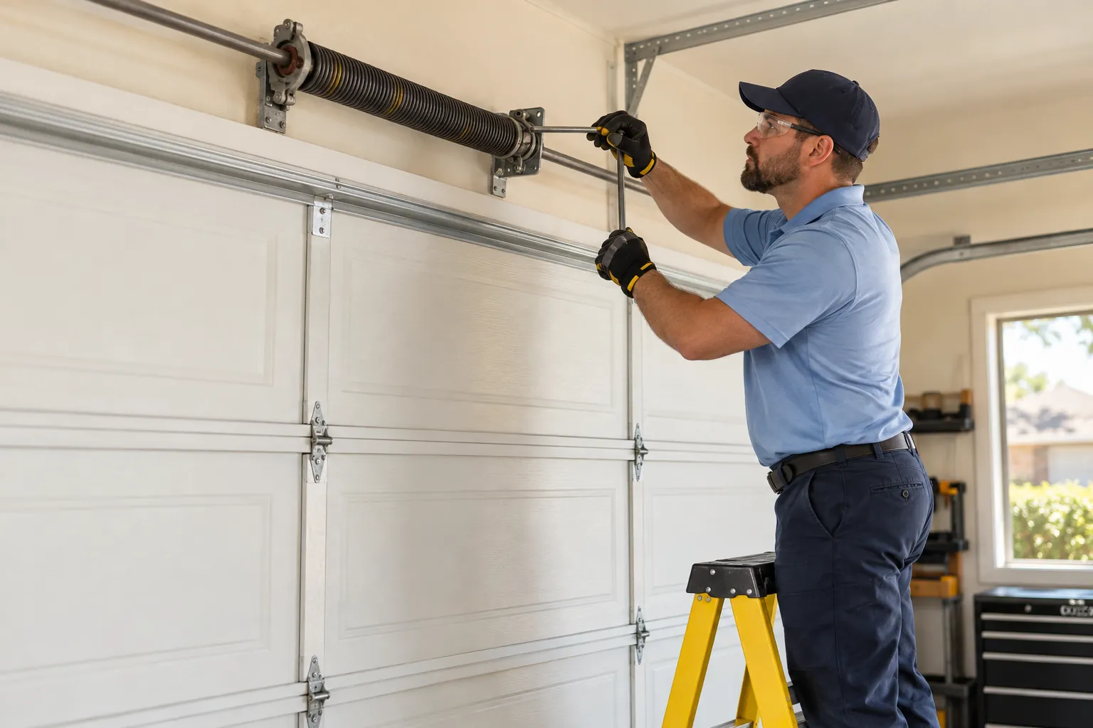 Garage Door Spring Repair Santa Fe TX professional garage door service